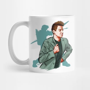 Jeremy Renner - An illustration by Paul Cemmick Mug